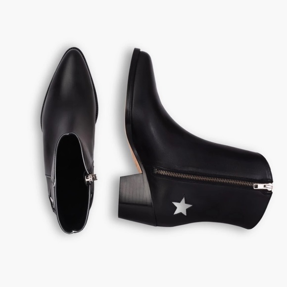 THURSDAY Boot Company Country Star Boots Black 9 - Picture 2 of 8